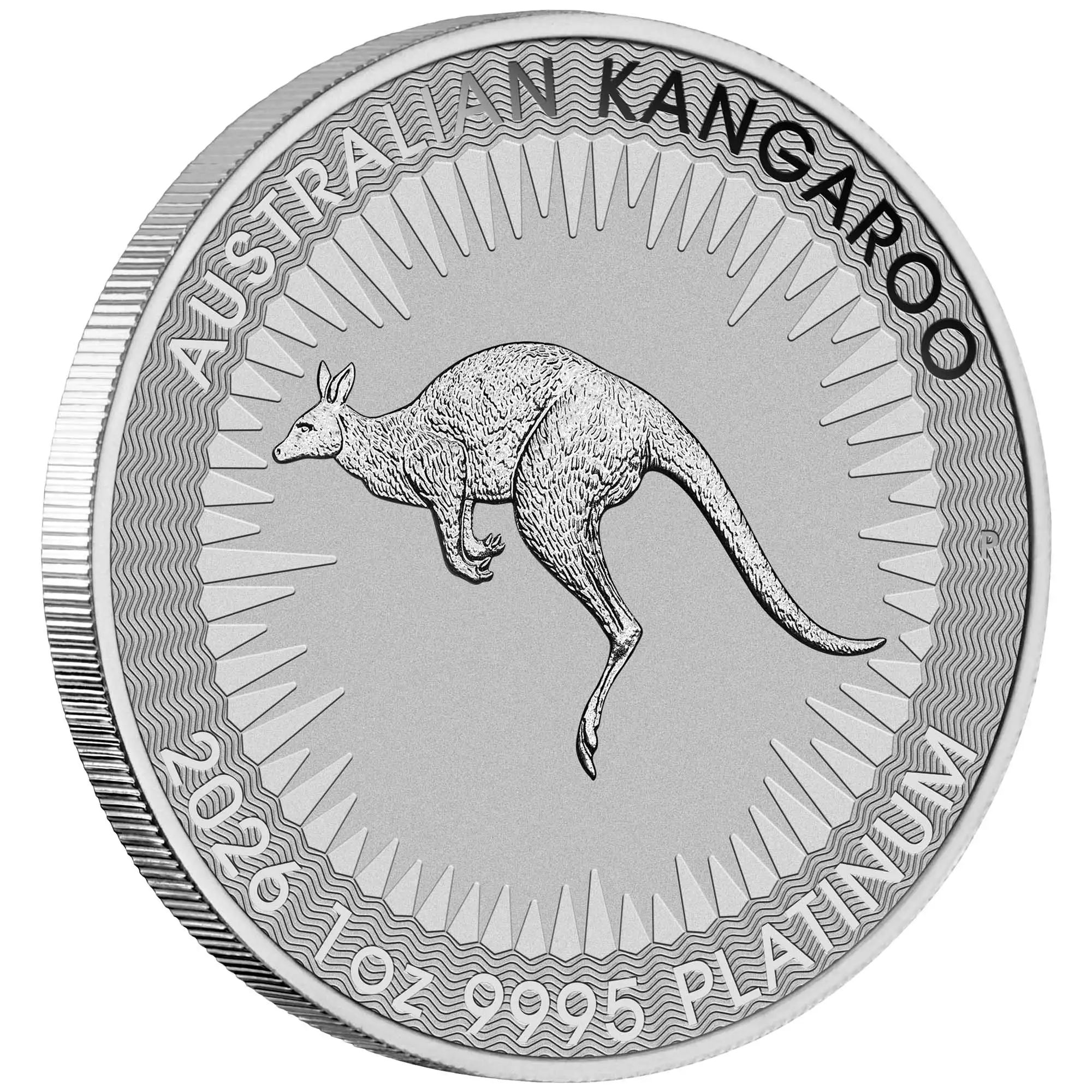  1oz Platinum Kangaroo Bullion Coin