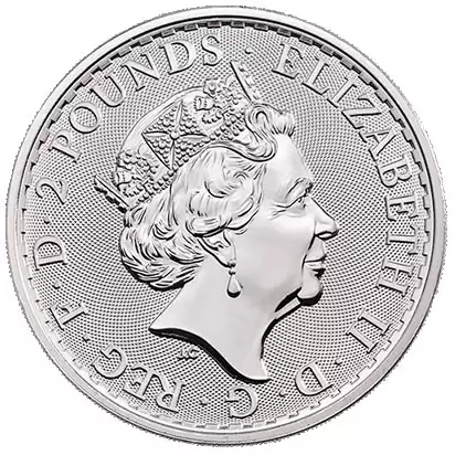 Gold & Silver Coins 1oz Royal Mint Britannia 999 Silver Coin