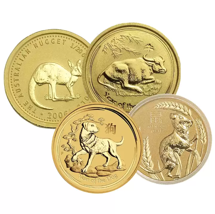  1/20th Oz Gold Coin Random 9999